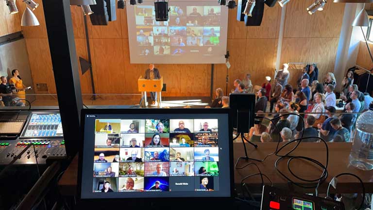 Funeral live stream